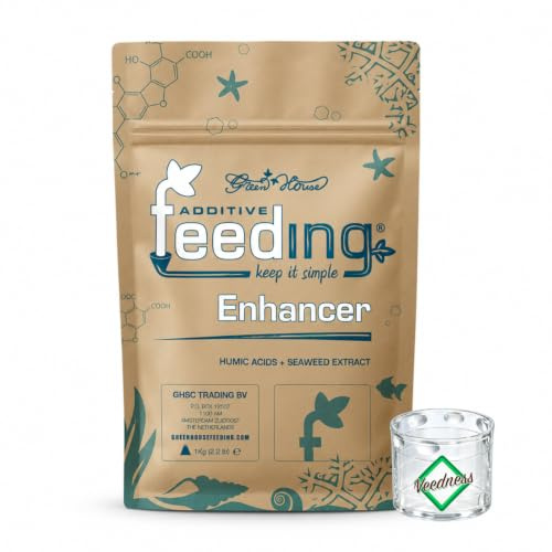 Weedness Green House Feeding Bio Enhancer 1 Kg - NPK Dünger Grow Anbau Indoor Erde Flüssigdünger Organischer Bio
