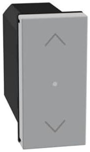 BTICINO Interruptor de persiana WiFi MatixGO JG4027C, control inteligente, control inteligente persianas de control remoto con aplicación Home+Control, Alexa, Google Home, Apple Home, gestión de