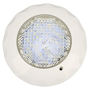 Sonew LED-Poolleuchte, IP68 AC 12 V, 15 W, Wasserdichte Wandmontage, Weißes Licht, für eingelassene Pools, Teiche