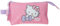 Hello Kitty My Favourite Bow, Federmäppchen für Kinder, aus Polyester, ideale Größe für den Rucksack von Joumma Bags., Rosa, Dreifaches Federmäpp