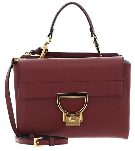 Coccinelle Arlettis Handbag Grainy Leather Brandy