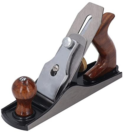 ANKROYU Rabot à main d'établi, rabot manuel en bois en acier à haute teneur en carbone, petite raboteuse à bois stable, raboteuse à main pour le travail du bois pour la production