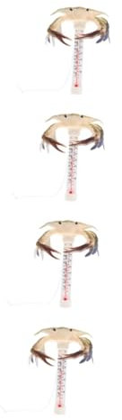 TOPBATHY 4 Pz termometro per piscina termometro piscina galleggiante galleggiante per misuratore di temperatura della da bagno estivo plastica