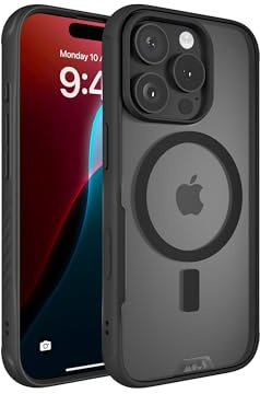 Mous for iPhone 16 Pro Max Clear Case with Camera Control Button, MagSafe Compatible - Clarity