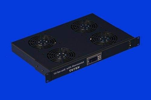 Rising de montage en rack Digital Server ventilateur Système de refroidissement avec 4 ventilateurs 1U