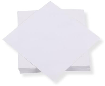 50 St. Deluxe Papier CD/DVD/Blu-ray Hüllen mit Klappe ohne Fenster 90 gr. Papier 125x125 mm