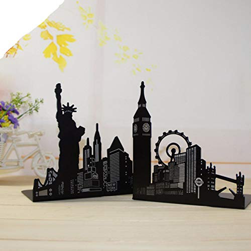 Support de livre pour la lecture Creative romantique Tour étagère Grande roue de la liberté livre Clip BookStand Serre-livres une paire de prix taille unique The ferris wheel