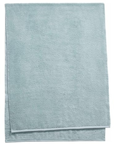 BUTLERS Saunatuch Baumwolle - Fabulous - Saugstark | Farbe Blau - 80x200 cm - Frottiertuch für Wellness & Pool - Badelaken zum Abtrocknen - Frottee