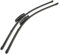 Vorne Scheibenwischer Flach Wischerblätter Wischblatt Scheibenwischblätter 558mm 558mm Kompatibel mit Audi Kompatibel mit Seat Kompatibel mit Mercedes