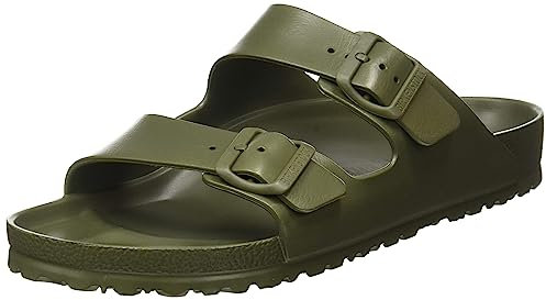 Birkenstock Arizona, Sandali Uomo, Cachi, 46 EU
