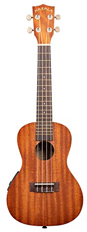 Kala - MK-CE - Elektrifizierte klassische Konzert-Ukulele - c/Tasche