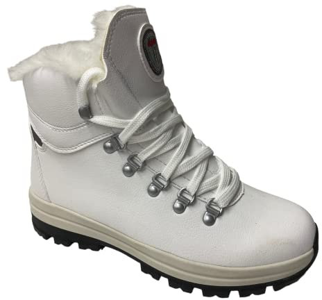 OLANG SCARPE STIVALETTO DONNA PARADISE WINTHERM TEX ECO PELLE 825 ORIGINALE AI Taglia 38 Colore Bianco