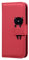 Rostsant Hülle für Motorola Moto G30/G10,Premium Leder Flip Wallet Stehfunktion Schutzhülle Handyhülle für Motorola Moto G30/G10 6.5 Zoll,Motorola Moto G30/G10 Flip Case Cover - Rote Katze