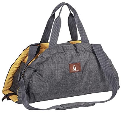 Nobby Tasche Shelly 3 in 1, grau/senf, 72 x 55 x 3 cm