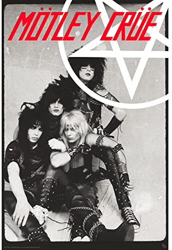 ABYstyle GBEye Motley Crue Pentangle Poster 61x91,5cm