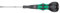 Wera 1850 PH2x100mm Black/Green Ball Grip Phillips Screwdriver 05007906001
