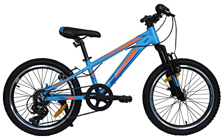 Umit Unisex Jugend 4motion Fahrrad, Blau-Orange, 20