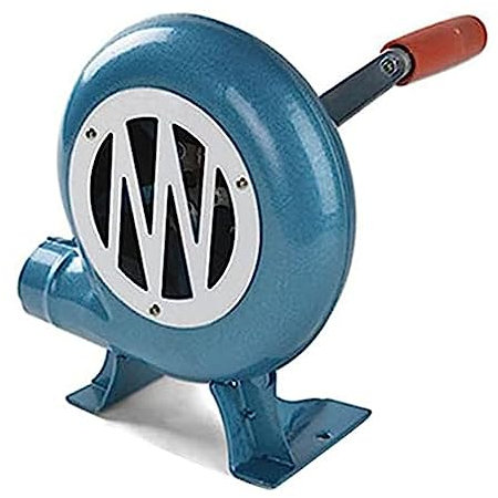 Ventilatore Per Forgia Da Fabbro A Manovella - Ventilatore Manuale Iron Gear Popcorn Fan, Aeratore Per Barbecue Manuale Di Cottura, Ventilatore Per Griglia Per Accendino A Carbone Per Barbecue ( Size