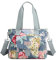 SODOLLEE Handtaschen Damen Mode Bedruckte Umhängetasche Leichtgewicht Nylon Schultertaschen Mehrere Taschen Crossbody Bag für Einkaufen Reisen Täglicher Gebrauch Blume F