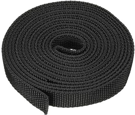 PATIKIL Manchon de Protection en Nylon de 0.7 ID 10Ft, Protection de Gaine de Couverture de Câble pour Le Tuyau Hydraulique de Torche de Soudage Tig, Noir
