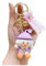 Cartoon Anime Doll Vache Porte-clés mignon sac pendentif personnalité accessoires voiture créatif petit cadeau, blanc, (white-cow) (duck-purple)