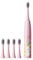 Kids Electric Toothbrushes, Kids Electric Toothbrush IP7 Waterproof Battery Powered Toothbrush Cute Bunny Pink Electric Toothbrush for Children Boys Girls