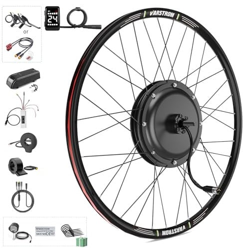 Varstrom 48V 1000W Electric Bike Conversion Kit Ebike 28 29 700C Rear Wheel Hub Motor Kit with DZ40 Display Mountain Bike Bicycle Conversion Kit For Cassette Disc Brake