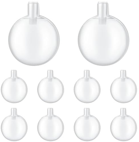 SGERUFZ 10 pezzi giocattolo rumore squeaker giocattolo riparazione airbag di ricambio per i giocattoli, animali domestici, giocattoli per cani (35 mm)