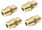 Air Line Hose Compressor Fittings/Connector 1/4 BSP Male to Male (2)