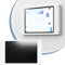Cleverstation Tablet Wandhalterung für Apple iPad 5/6 Gen (9,7 Zoll) - Schraubmontage-Rahmen Wandhalter - Weiß