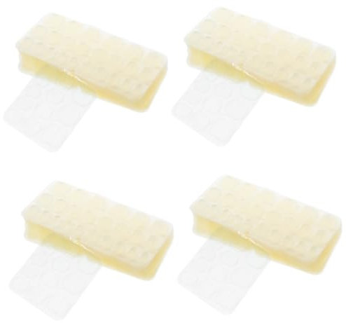 DRESSOOS 200hojas Adhesivo Doble Cara Para Uñas Postizas Gel De y Práctico De Pegatinas Autoadhesivas Para Uñas Falsas Para Casa y Salón