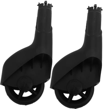 Vaguelly 1 Paar Ersatzräder für Kinderfahrzeuge Leise Drehrollen für Frontschwenkräder Robuste Ersatzteile für Elektroautos Installieren für Kleinkinder
