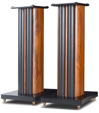 PULaif Support d'enceinte, Support de Son Surround en Bois, étagère en Bois Massif