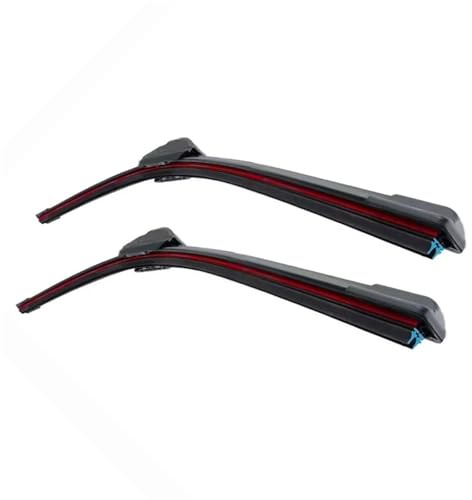 Escobillas Limpiaparabrisas Para Seat Para Ibiza 6L Doble Goma(6L 2006-2007,2pcs)