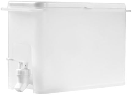 Toyvian Dispensador de Agua Fría Capacidad 3.5l para Nevera con Grifo Diseño Resistente al Frío y Calor, Botella de Almacenamiento para Bebidas de Verano