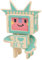 Playdeco DIY NYC Grußkarte – Holz 3D Pop Up Roboter Grußkarte (New York City)