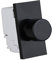 Varilight 2-Way Push-On/Off Rotary LED Dimmer 15-180W (max 20 LEDs) Black