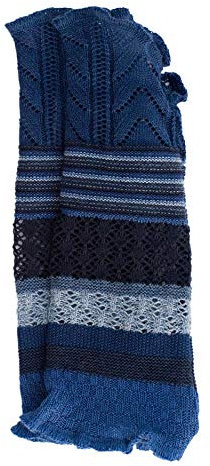 Invero, Scaldamuscoli in lana merino Ruby, multicolore, 100% lana Blu Taglia unica