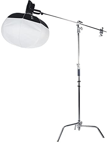 NanLite Forza NGLT80 Lanterne Softbox 80 cm 270 degrés Ã clairage Doux pour Portraits Photographie Commerciale Vidéographie pour Forza 200 300 300B 500 avec Adaptateur Bowens