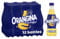 Orangina Sparkling Fruit Drink; Multipack of 12 x 420ml bottles; contains a blend of citrus juices, real orange pulp and orange zest