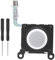 Annadue Joystick analógico 3D con Suministros de Destornillador, Palanca de Control para PS Vita 2000, fácil de Eliminar, fácil de operar.(Negro)