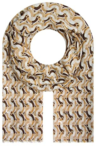 Majea Halstücher Damen Tuch Kopftuch Halstuch Schal Damen-Schal Tücher Stola (880034) (beige 5)
