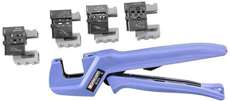 Alicates crimpadores con 4 matrices intercambiables - 819832