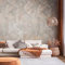 A.S. Création Livingwalls Vliestapete - Tapete Palmenblätter in Beige, Creme und Grau - Wandtapete für verschiedene Räume - Wandbild XXL 2,80 m x 1,59 m