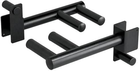 Yes4All 158,8 kg Kapazität – Dip-Stangen für 2 x 2 mit 2,5 cm Loch-Power-Käfig, Kniebeugen-Rack-Aufsätze – schmale und breite Griffe, Dip-Aufsatz für Dips, Klimmzüge, Liegestütze