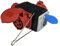 RoadEu - Répartiteur de Courant avec Sorties CEE - Distributeur de Courant 16 A, 380 V et 230 V - Répartiteur Mobile avec Prise CEE 5 Broches et 2 boîtes, Distributeur d'énergie