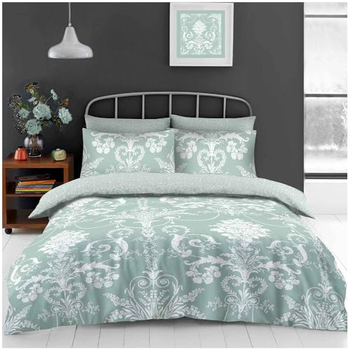 GC GAVENO CAVAILIA King Size Duvet Cover Sets With Fitted Sheet - Polycotton Complete Bedding Set With Pillow Cases