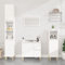 BaraSh 3-TLG. Badmöbel-Set Weiß Holzwerkstoff BadmöBel-Set MöBel Badezimmer
