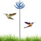 Metall Windrad Windspiel Windmühle - Gardenn Windspiel Metall | Massives Windspiel Windmühle Für Den Garten | Wetterfest Und Standfest - Mit Besten Kugellagern | Für Terrasse Rasen Garten