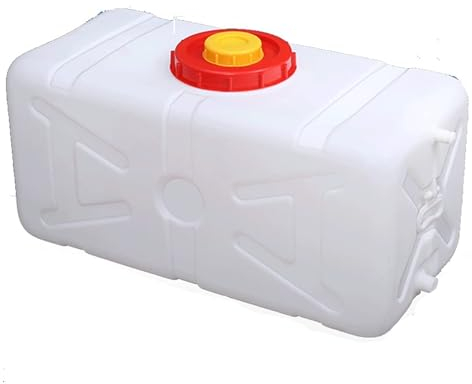 réservoir d'eau Réservoir d'eau carré de 200 L avec Robinet pour Le Camping, la randonnée et Les activités de Plein air Récipient d'eau en Plastique Durable pour Les visites domestiques et a